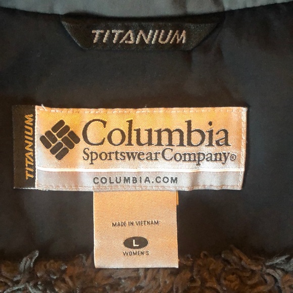 Columbia Sportswear Titanium waterproof Jacket Black size Large - Picture 5 of 12